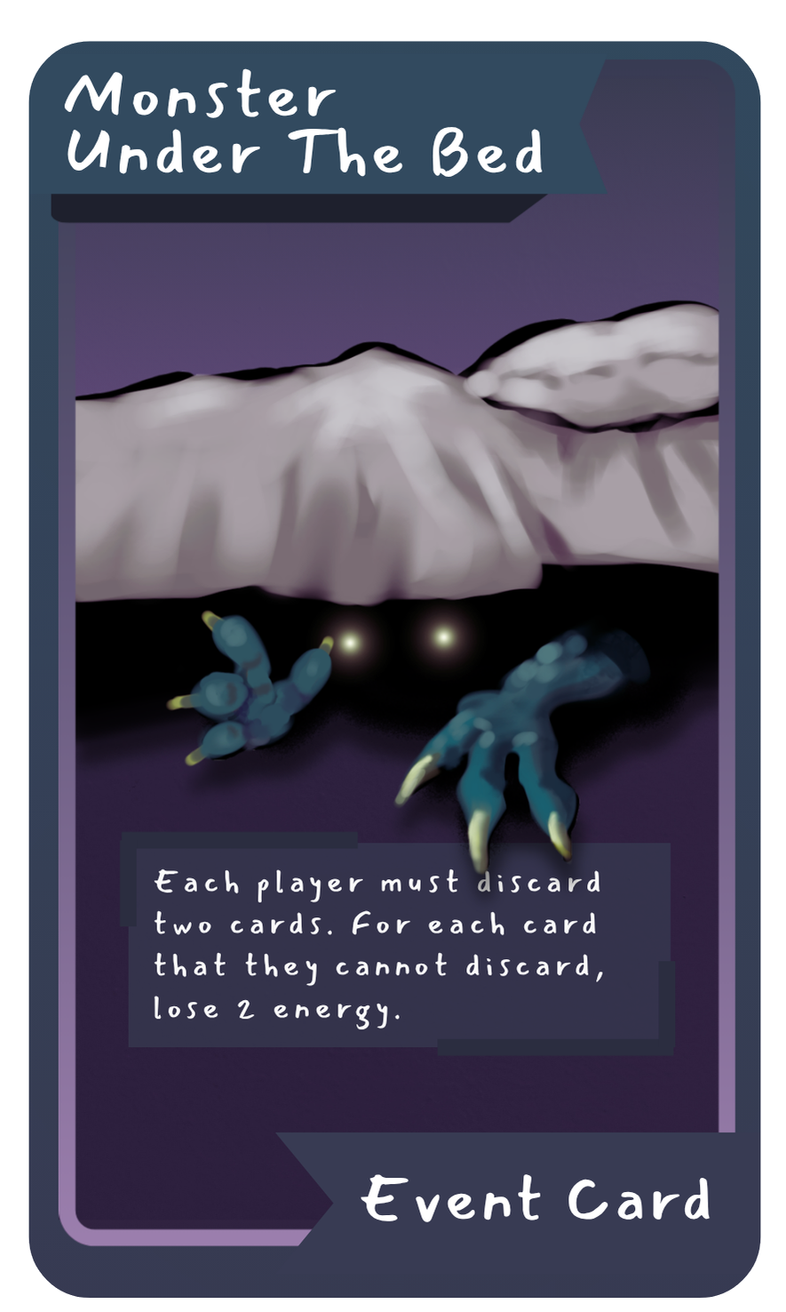 Monster Under The Bed card